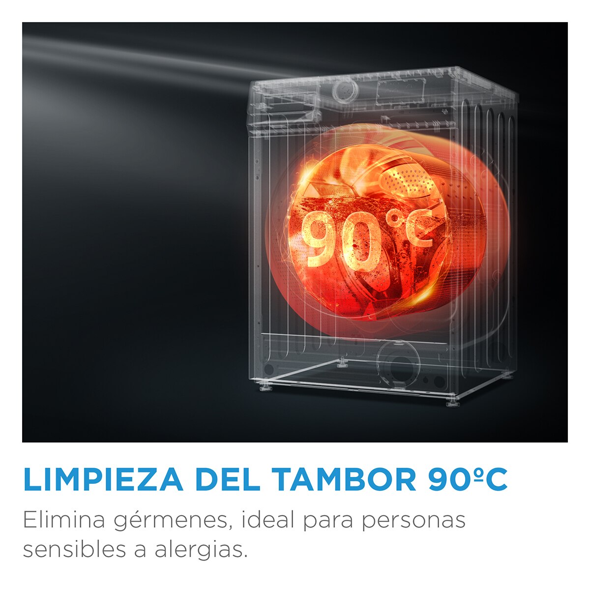 Thumbnail 4 de Midea MF200D80WB/W-ES Lavadora Secadora 8 kg🧺