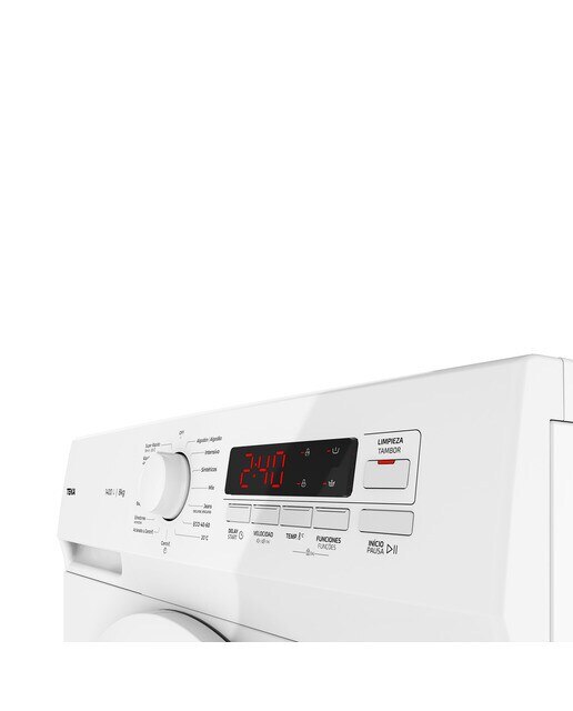 Máquina de Lavar Roupa Teka TK5 1480 BLANCO Carga Frontal de 8 Kg e de 1400 rpm - Branco Branco-6
