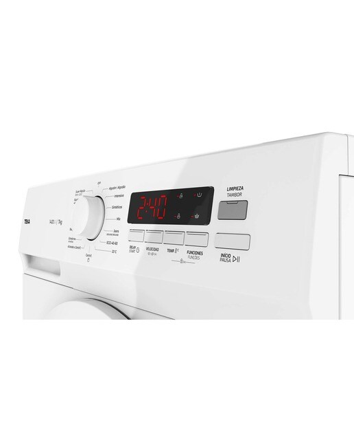 Máquina de Lavar Roupa Teka TK5 1470 BLANCO Carga Frontal de 7 Kg e de 1400 rpm - Branco Branco-5