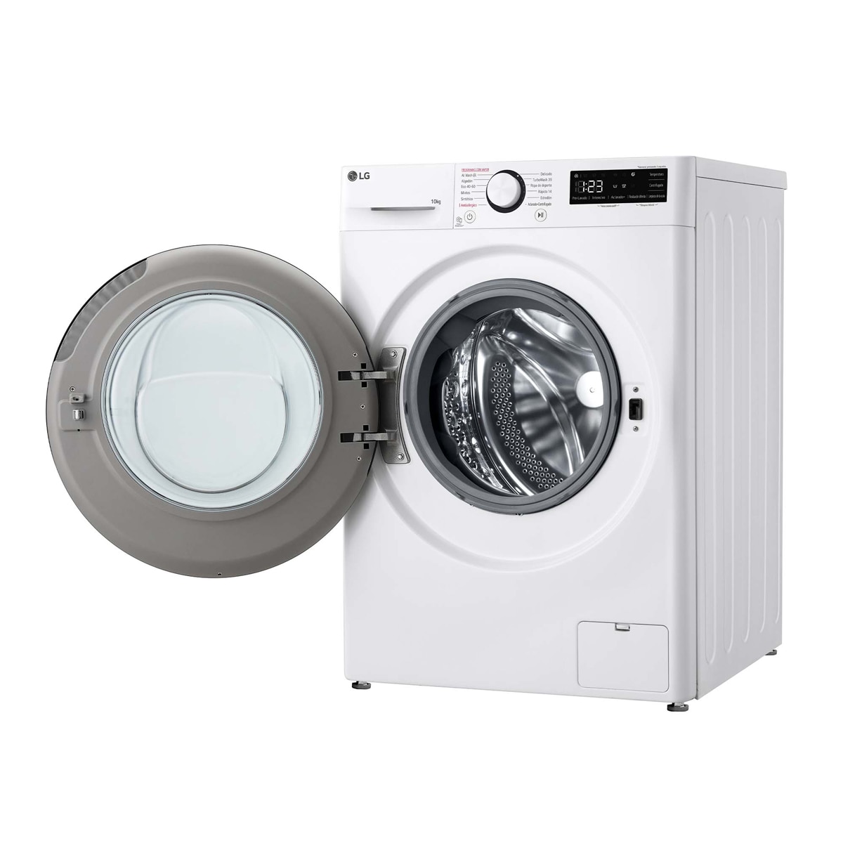 Lavadora LG  10 kg /1400 rpm, TurboWash 360 - F4WR6010AGW Blanco-13