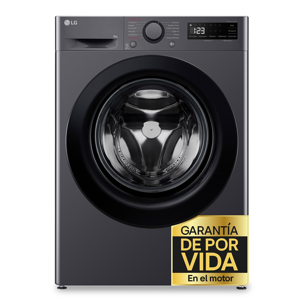 Imagen 0 de Lavadora  LG 9 kg / 1400  rpm - F4WR5009A6M