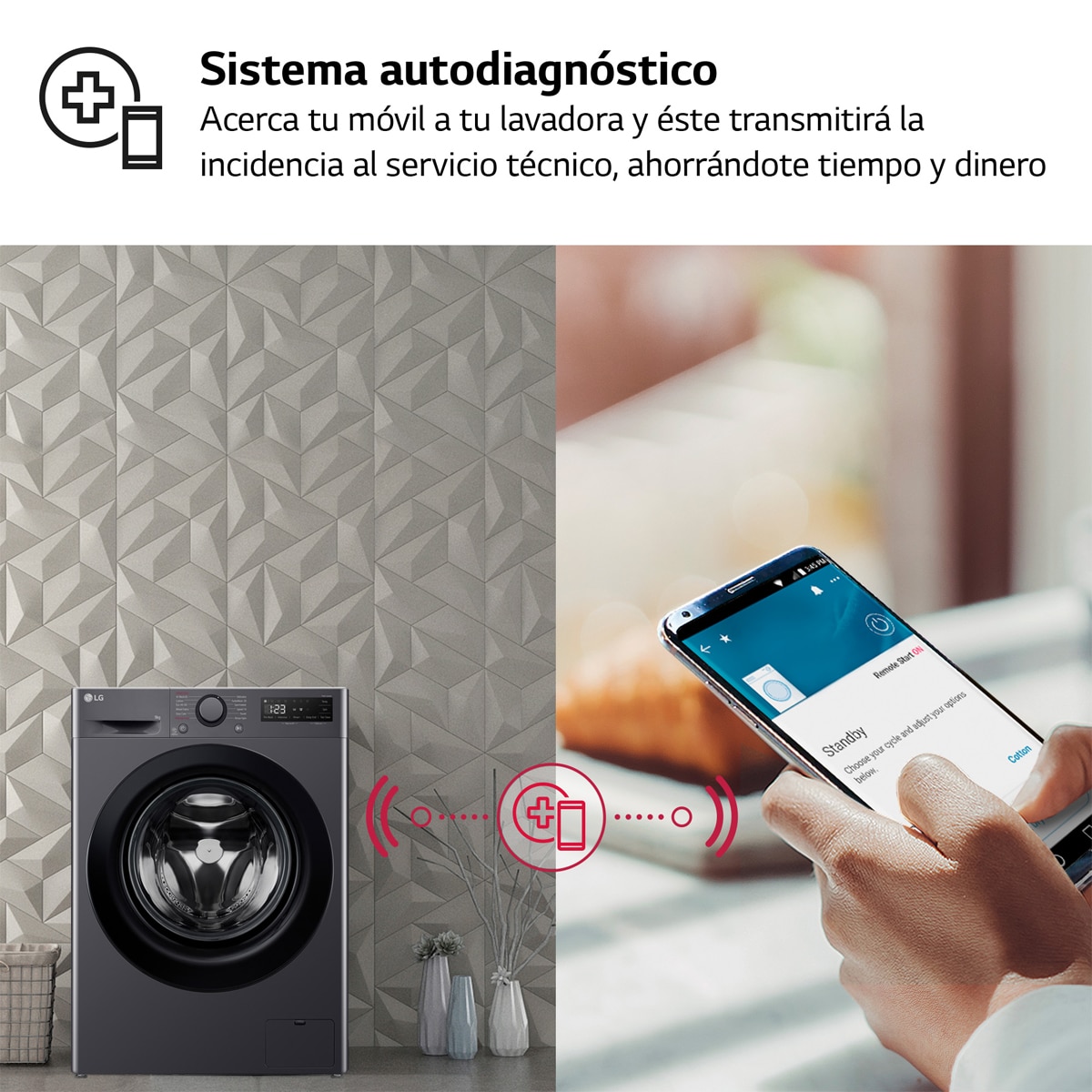 Lavadora  LG 9 kg / 1400  rpm - F4WR5009A6M Platinunm silver-11