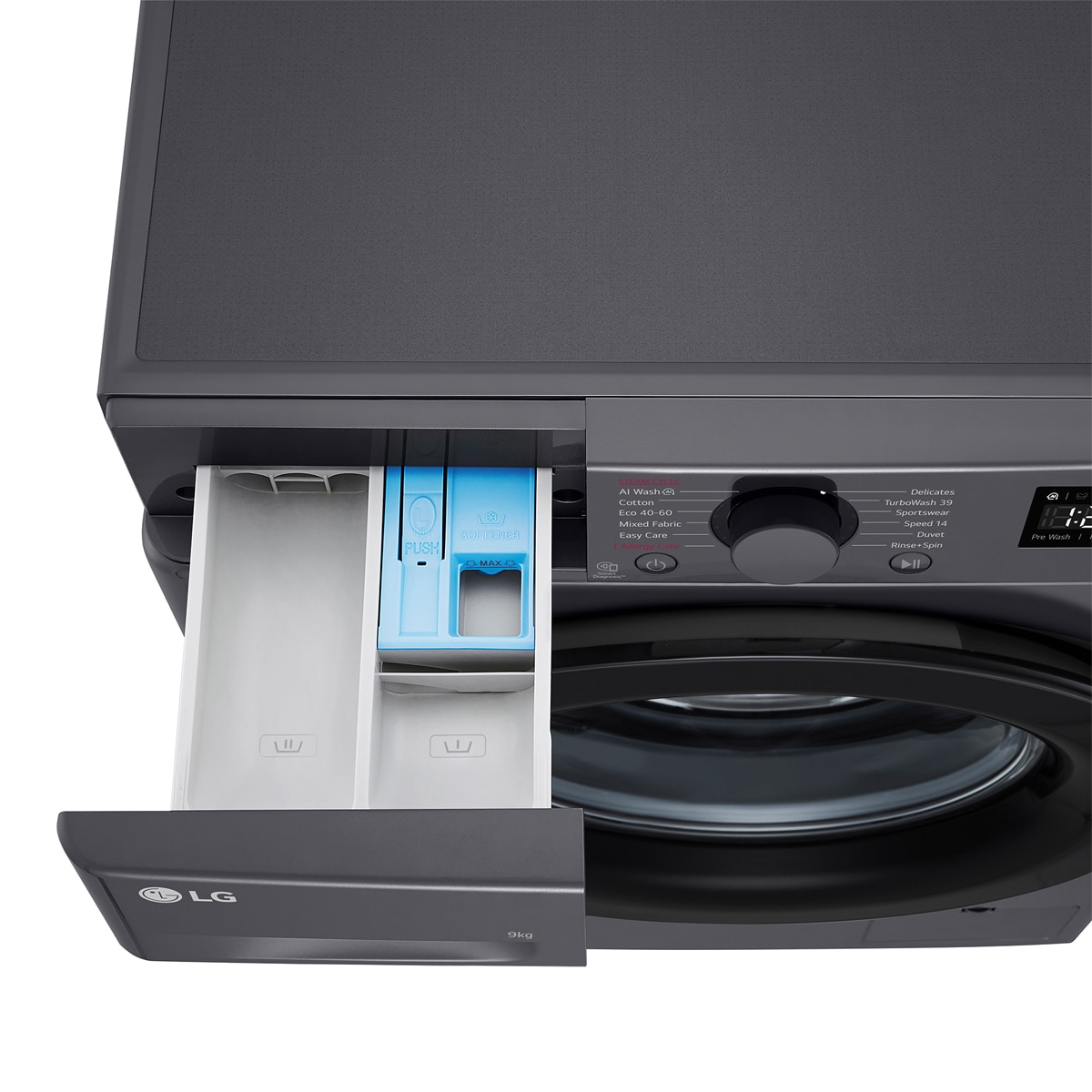 Lavadora  LG 9 kg / 1400  rpm - F4WR5009A6M Platinunm silver-14