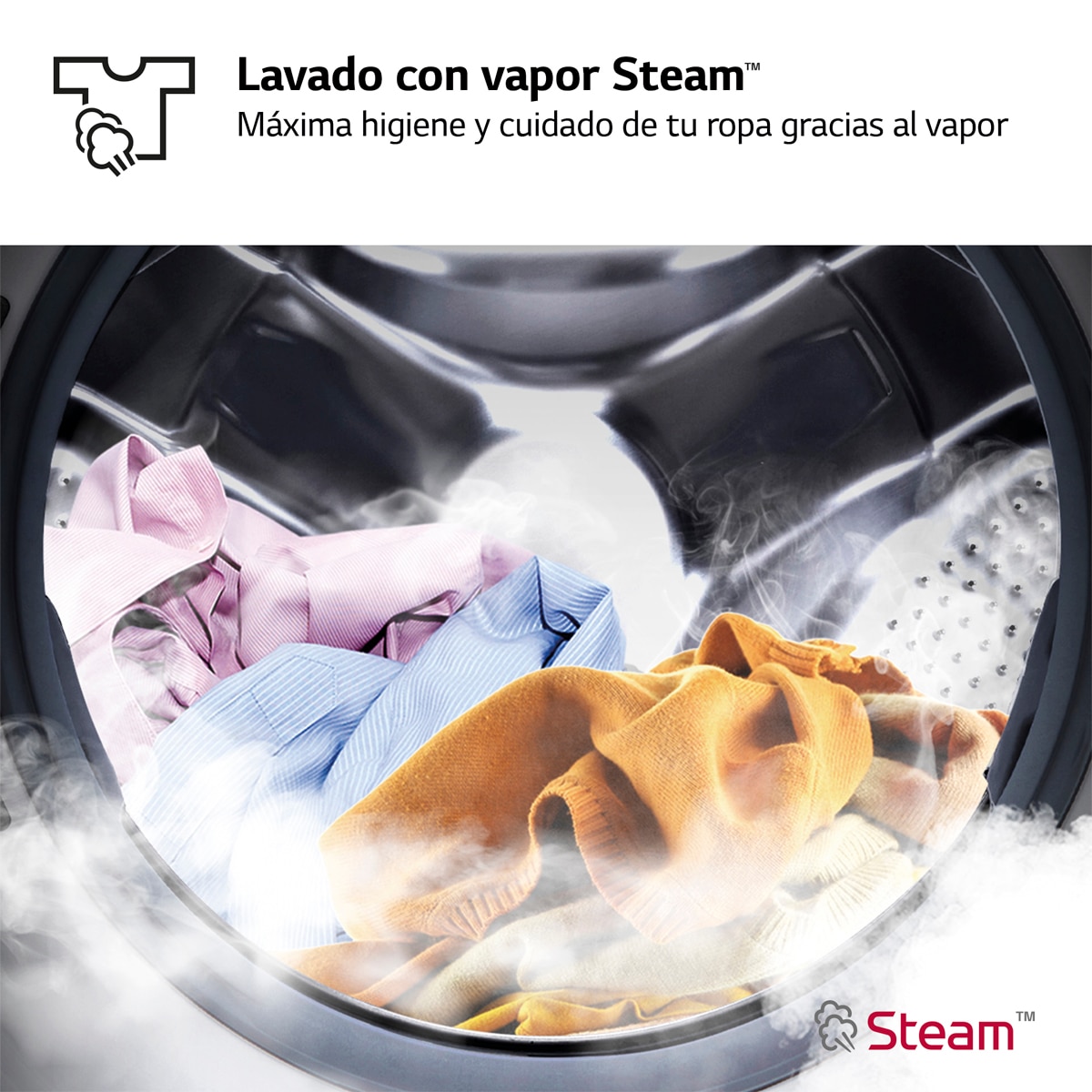 Lavadora LG 13 kg / 1400 rpm, inteligencia artificial, TurboWash 360 - F4WR6013AGW Blanco-11