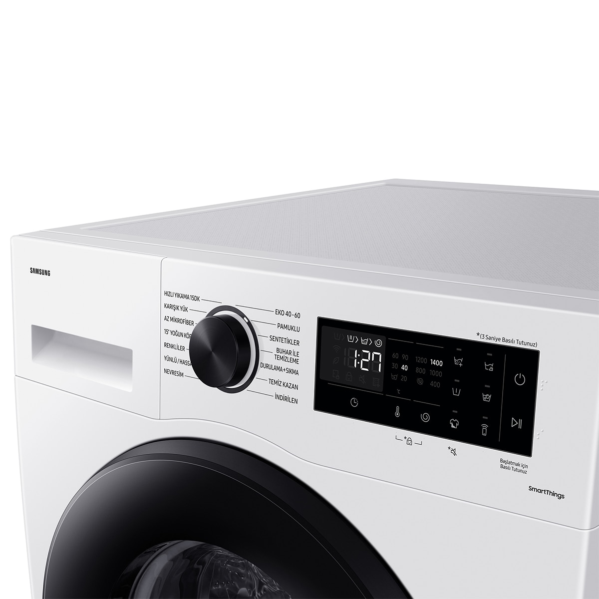 Lavadora Samsung 9 kg / 1.400 rpm Tecnología Ecobubble Clase A Blanca WW90CGC04DAEEC Blanco-11
