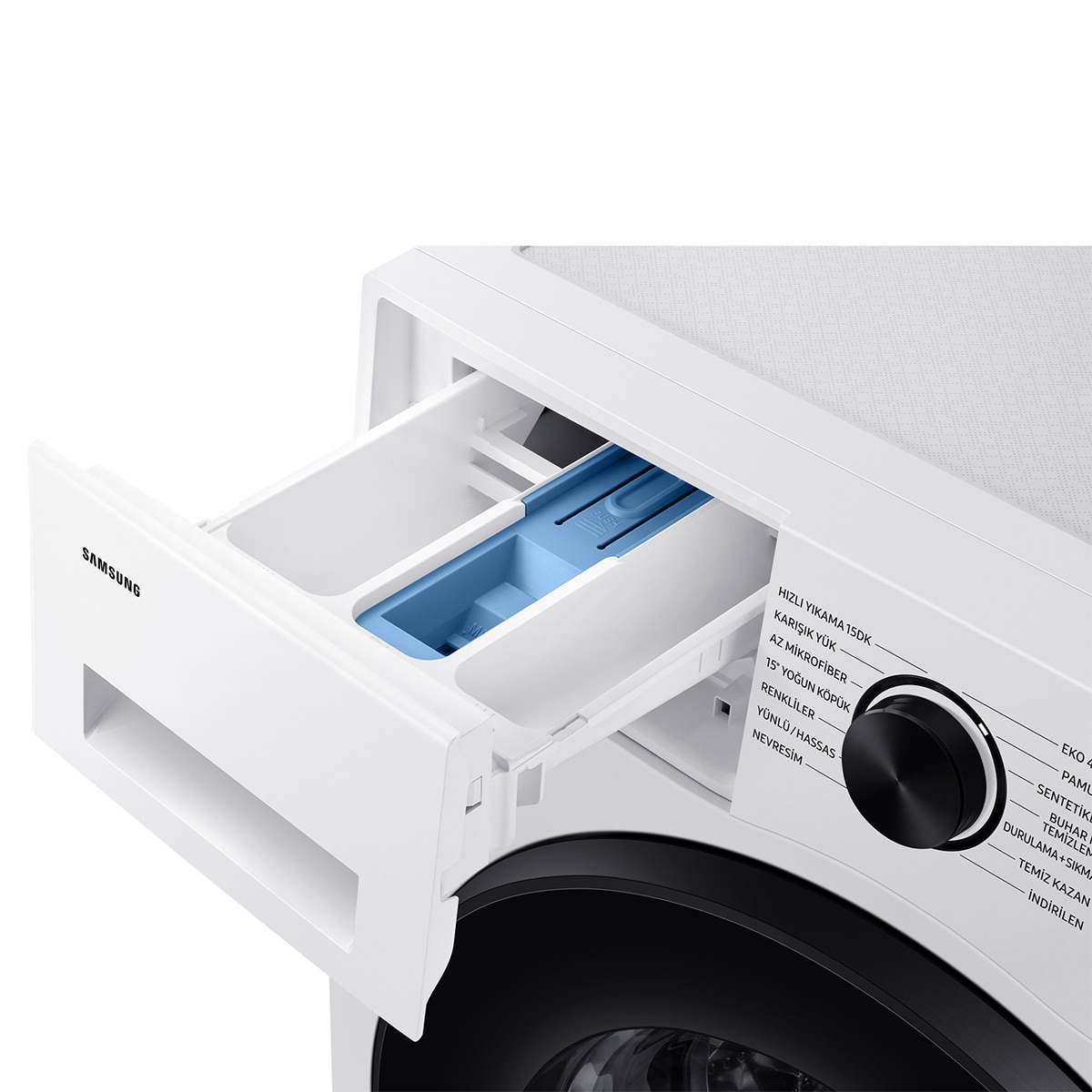 Lavadora Samsung 9 kg / 1.400 rpm Tecnología Ecobubble Clase A Blanca WW90CGC04DAEEC Blanco-12