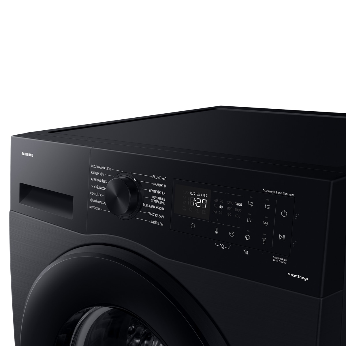 Lavadora Samsung 9kg Tecnología Ecobubble™ Clase A Negra WW90CGC04DABEC Negro-11