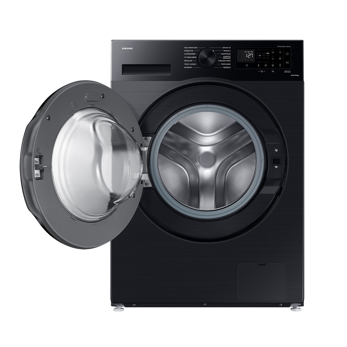 Lavadora Samsung 9kg Tecnología Ecobubble™ Clase A Negra WW90CGC04DABEC Negro-13