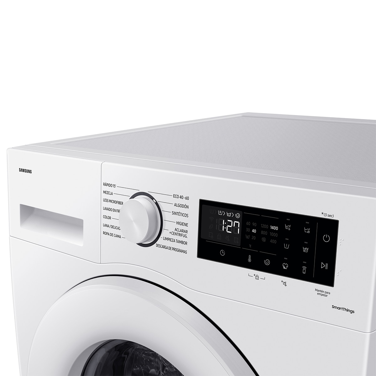 Lavadora Samsung 9kg Tecnología Ecobubble™ Clase A Blanca WW90CGC04DTEEC Blanco-11
