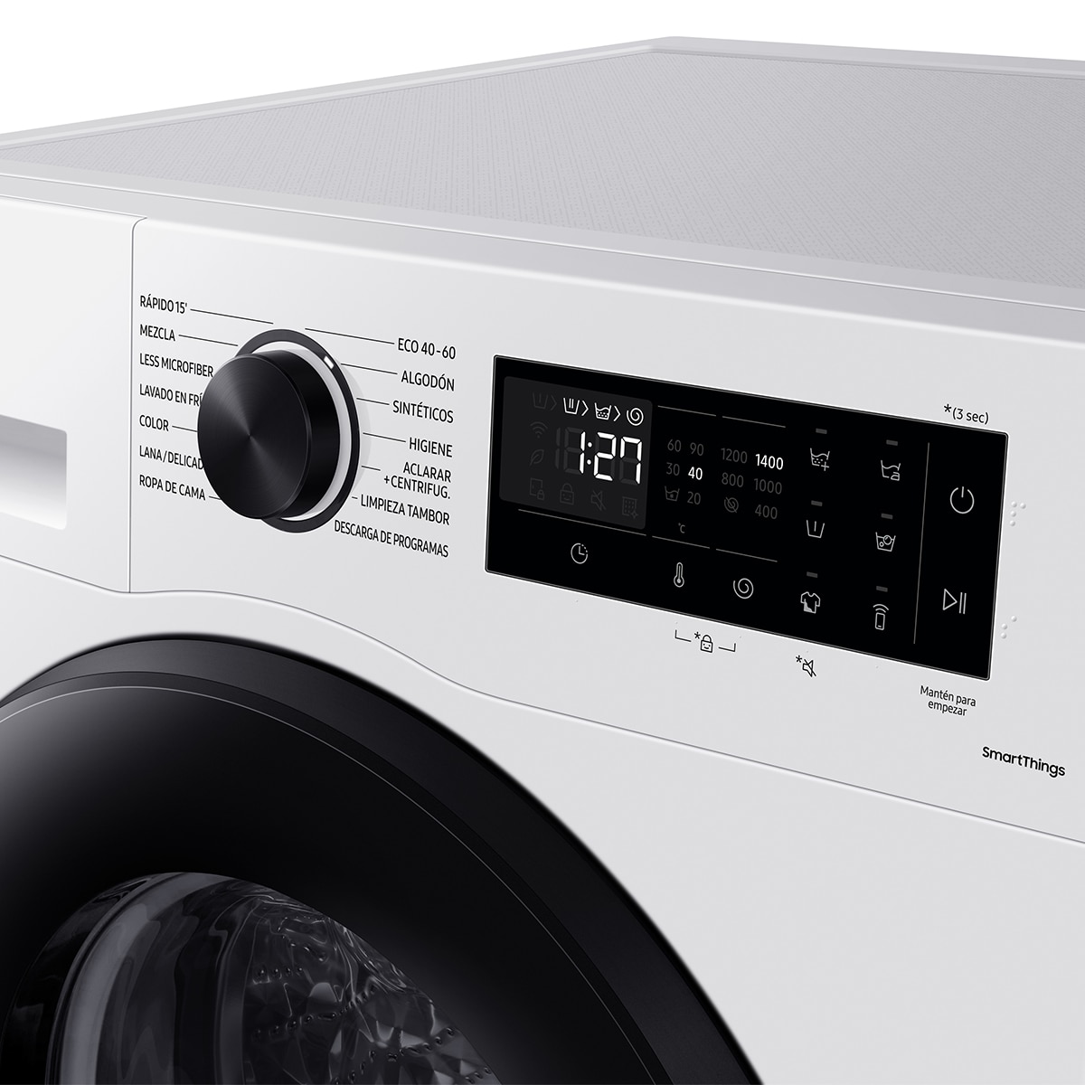 Lavadora Samsung 8kg Tecnología Ecobubble™ Clase A Blanca WW80CGC04DAEEC - Blanco Blanco-9