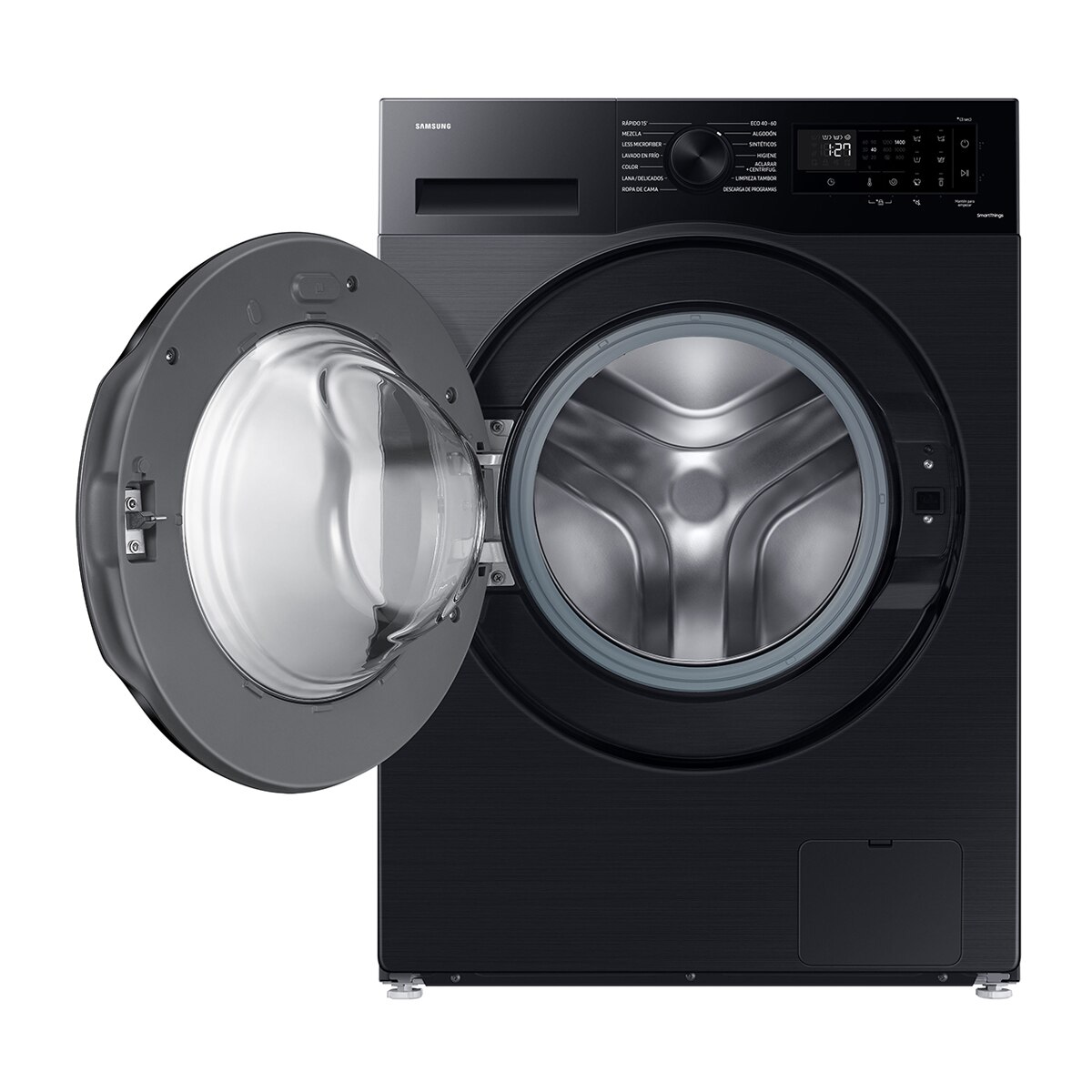 Lavadora Samsung 8kg Tecnología Ecobubble™ Clase A Negra WW80CGC04DABEC Negro-3