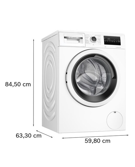 Lavadora Bosch 8 kg / 1.200 rpm Serie 4 Iron Assist - WAN24272ES Blanco-2