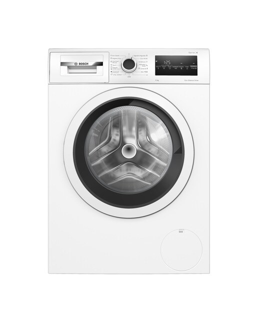 Imagem 0 de Máquina de Lavar Roupa Bosch Serie 4 WAN24200EP Iron Assist, Carga Frontal de 9 K e de 1200 rpm - Branco