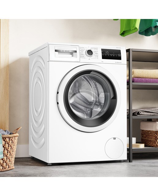 Máquina de Lavar Roupa Bosch Serie 4 WAN24200EP Iron Assist, Carga Frontal de 9 K e de 1200 rpm - Branco Branco-3