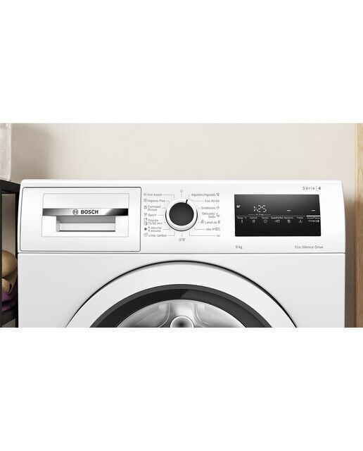Máquina de Lavar Roupa Bosch Serie 4 WAN24200EP Iron Assist, Carga Frontal de 9 K e de 1200 rpm - Branco Branco-11