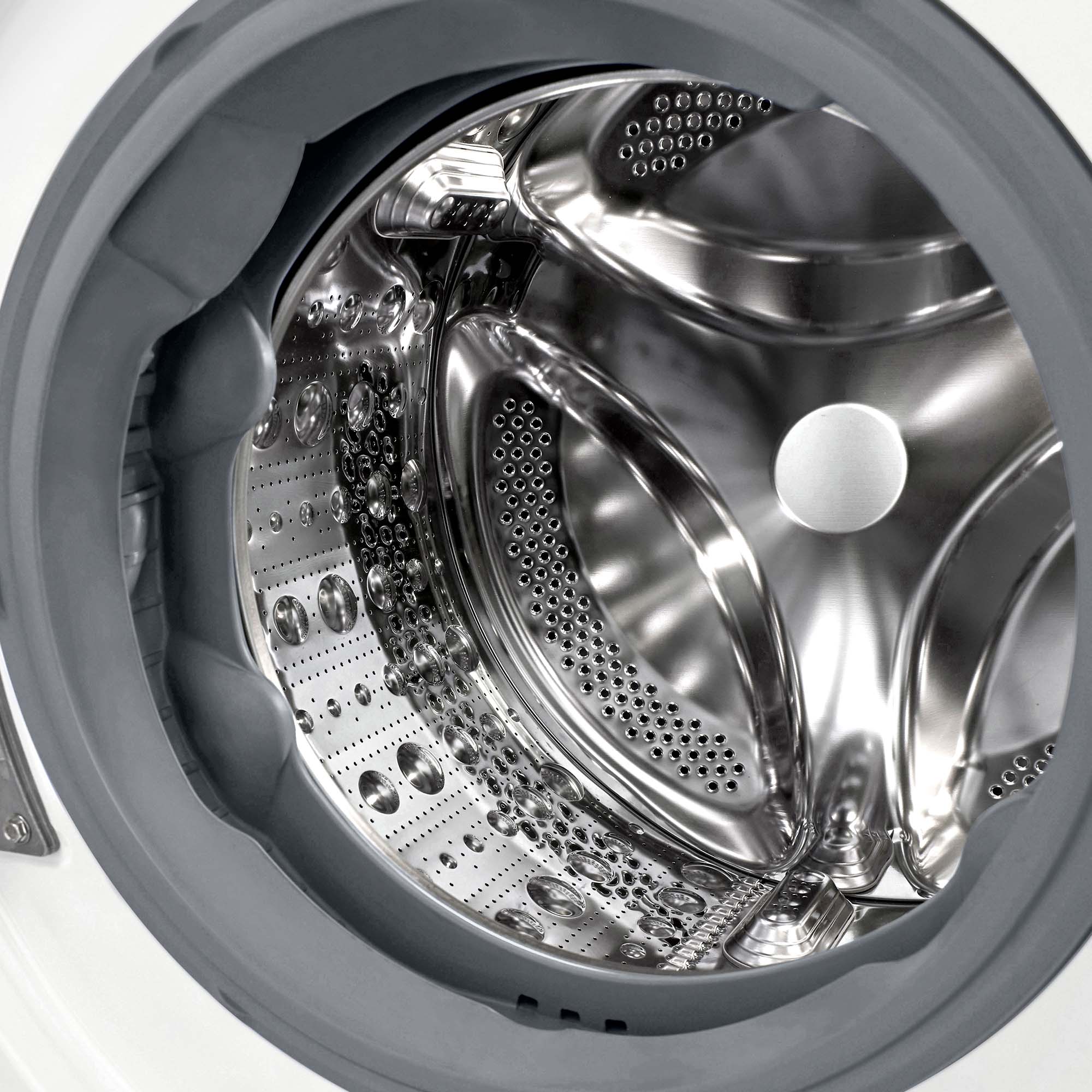 Lavadora secadora LG 10 kg lavado,  6 kg secado, 1400 rpm, inteligencia artificial, Autodosificación - F4DR7510AGW Blanco-17