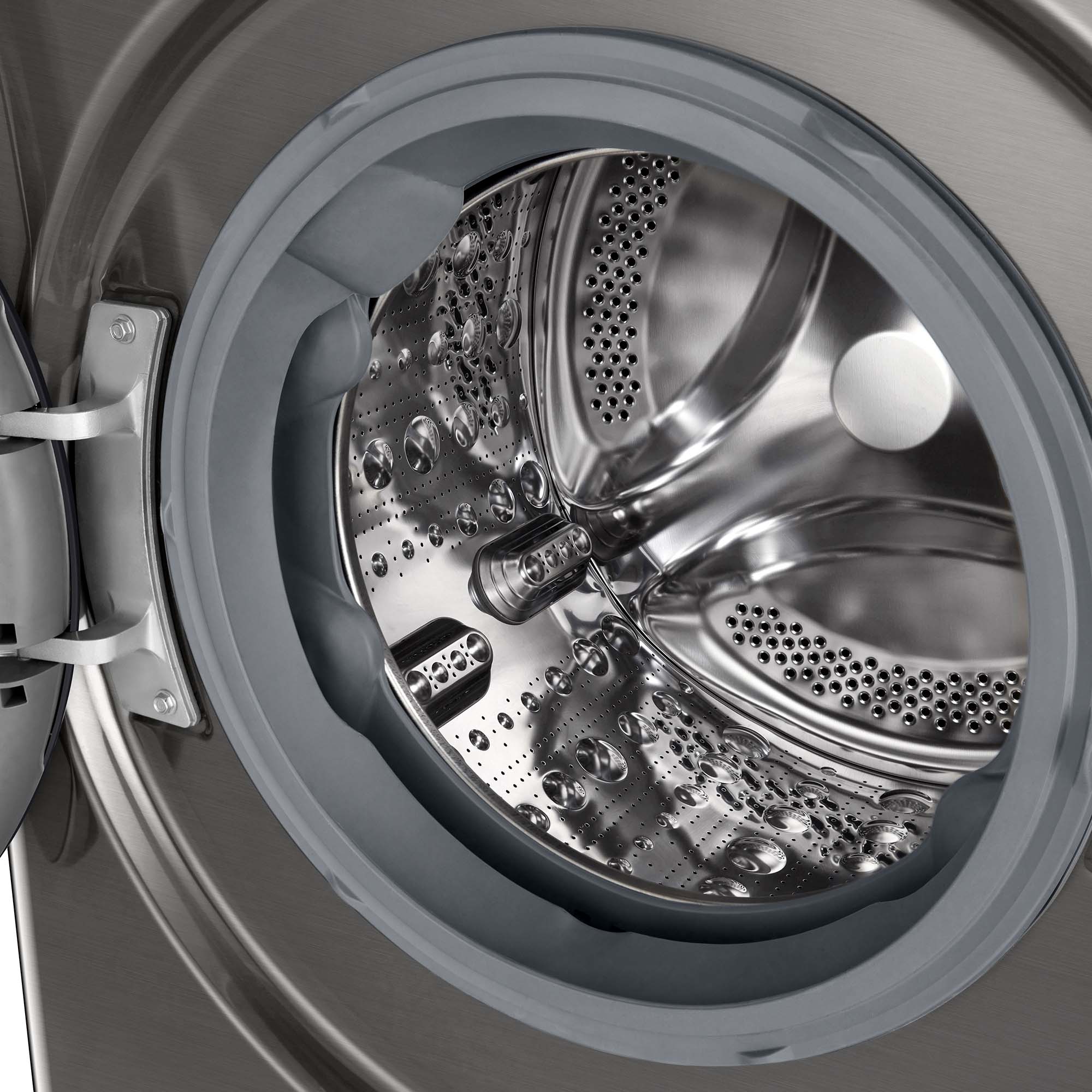 Lavadora secadora LG 11 kg lavado, 6 kg secado, 1400 rpm, inteligencia artificial, Turbowash 360 - F4DR7011AGS Inox-16