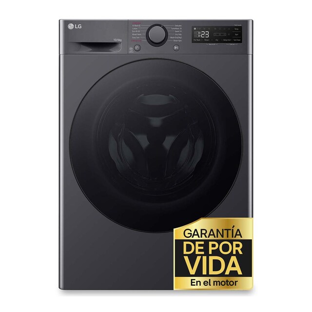 Imagen 0 de Lavadora secadora LG 10 kg lavado,  6 kg secado,  1.400 rpm, inteligencia artificial  - F4DR6010AGM