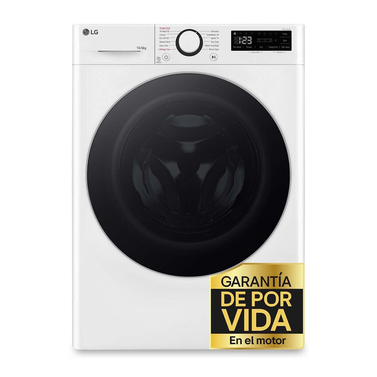 Imagen de LG F4DR6010A1W lavadora secadora 10 kg 1.400 rpm en OfertitasTOP