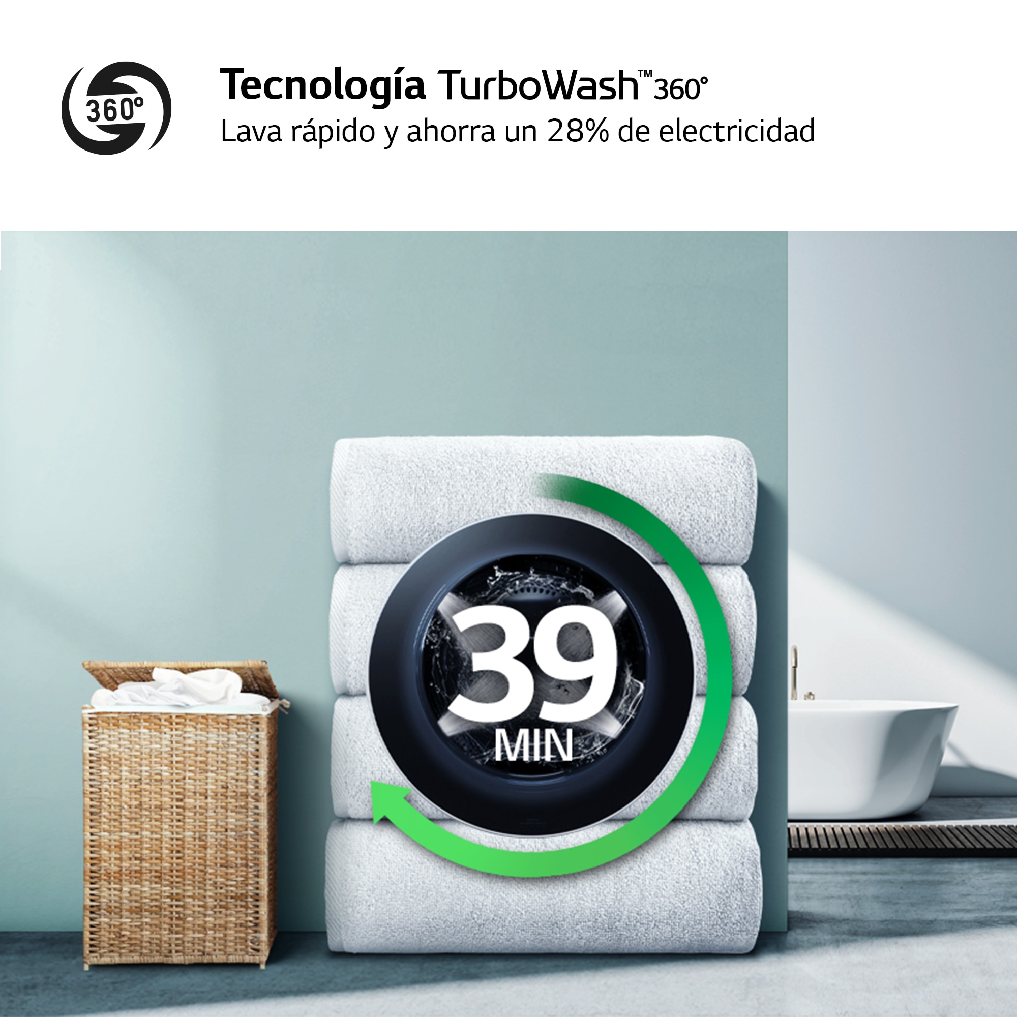 Lavadora secadora LG 9 kg lavado, 6 kg secado,  1400 rpm, inteligencia artificial - F4DR6009A1W Blanco-9