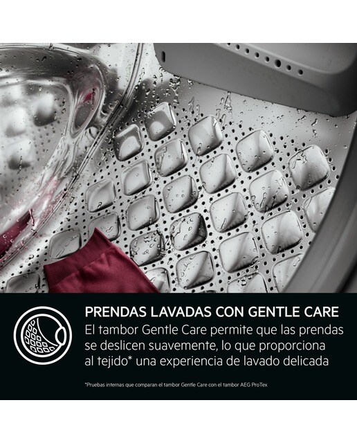 Máquina de Lavar Roupa AEG Série 8000 LFR8504L6Q Carga Frontal PowerCare de 11 Kg e de 1400 rpm - Branco Branco-5