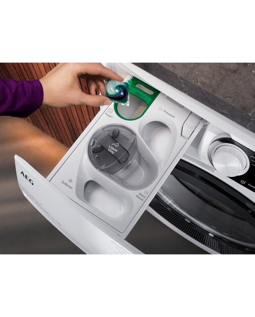 Máquina de Lavar Roupa AEG Série 7000 LFR7314L4V Carga Frontal ProSteam de 10 Kg e 1400 rpm - Branco Branco-14
