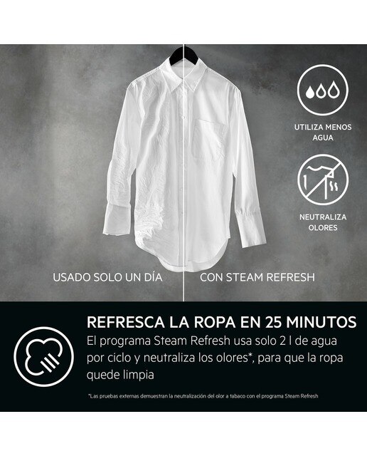 Máquina de Lavar Roupa AEG Série 9000 AbsoluteCare® LFR9514L6U Carga Frontal de 10 Kg e de 1400 rpm - Branco Branco-9