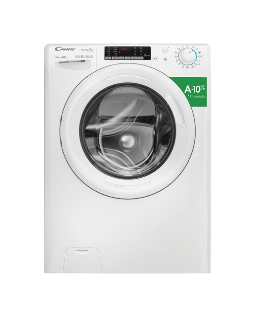 Máquina de Lavar e Secar Roupa Candy COW4854TWM6/1-S Smart Pro Inverter de 8/5 Kg e 1400 rpm - Branco Branco-3
