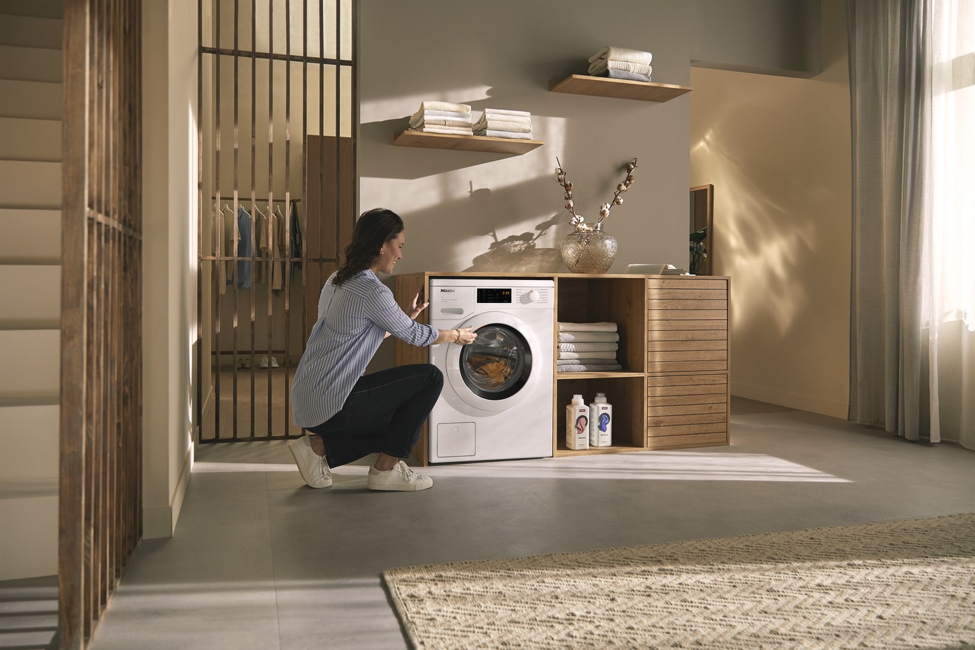 Lavadoras Miele 8 kg / 1.400 rpm, SteamCare y PowerWash - WCB380WCS E LW - Blanco Blanco-5