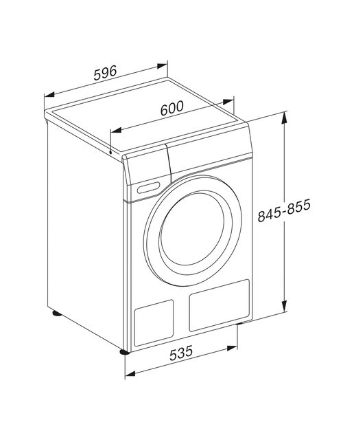 Lavadoras Miele 8 kg / 1.400 rpm, SteamCare y PowerWash - WCB380WCS E LW - Blanco Blanco-7