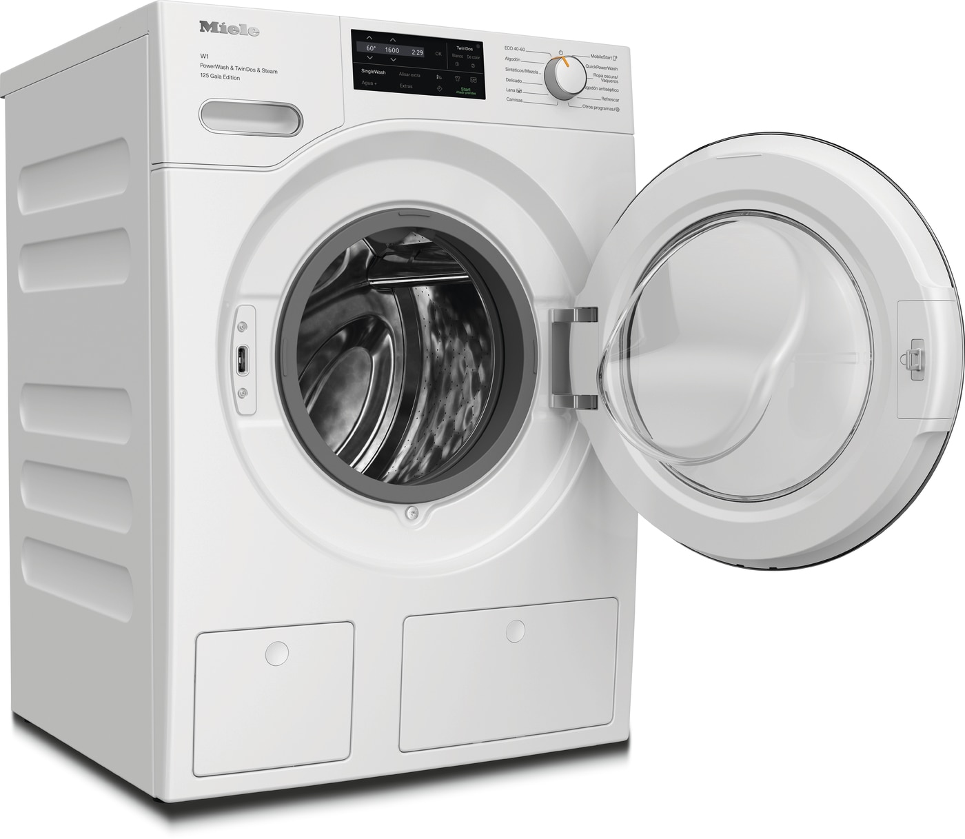 Lavadoras Miele 9 kg / 1,600 rpm, SteamCare, TwinDos y PowerWash - WWI880 WCS 125 - Blanco Blanco-3
