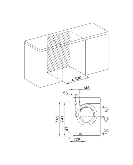 Lavadoras Miele 9 kg / 1,600 rpm, SteamCare, TwinDos y PowerWash - WCI880 WCS 125 - Blanco Blanco-9