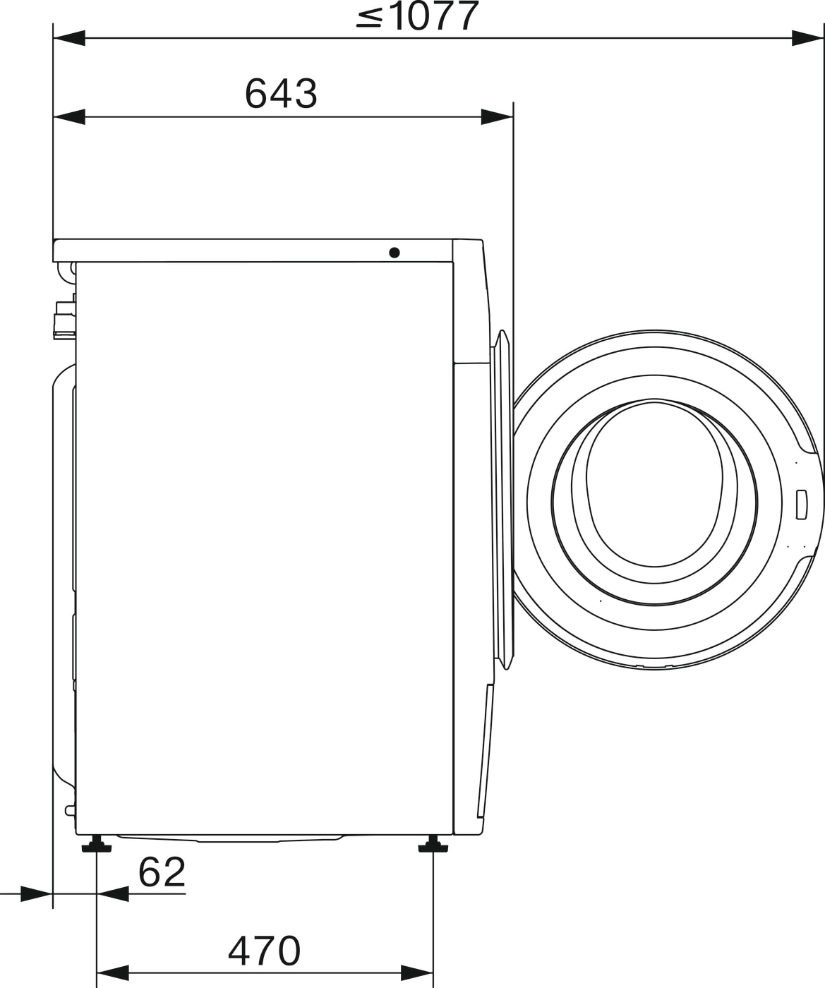 Lavadora Miele 10 kg / 1.400 rpm - WWK 360 WCS - Blanco Blanco-8