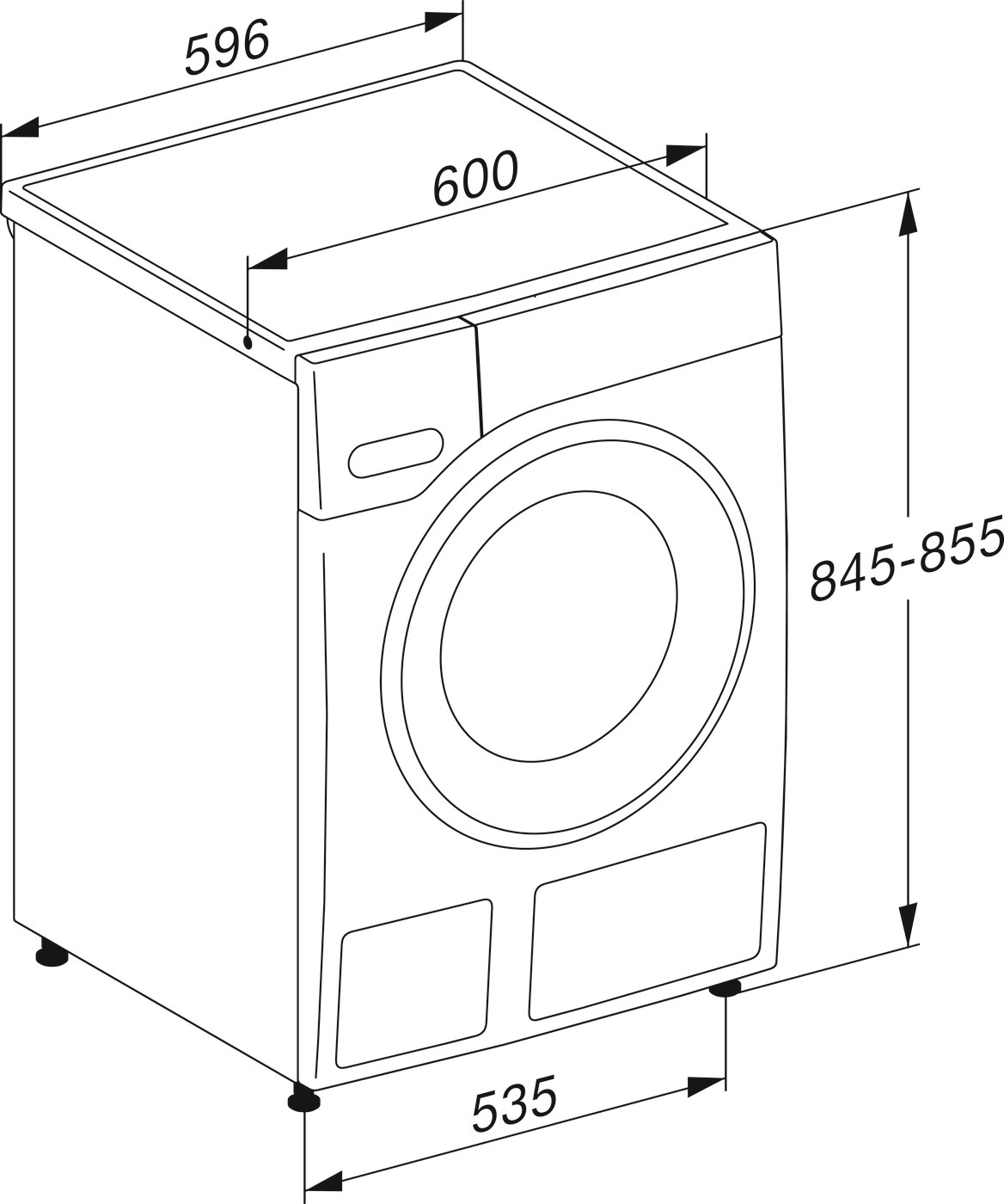Lavadora Miele 10 kg / 1.400 rpm - WWK 360 WCS - Blanco Blanco-9