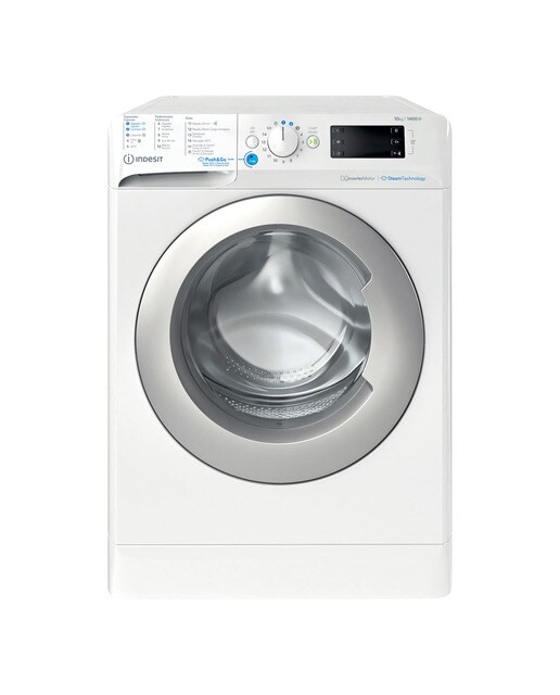 Indesit - Lavadora Indesit 10 kg - 1.400 rpm - BWE 101496X WSV SPT.