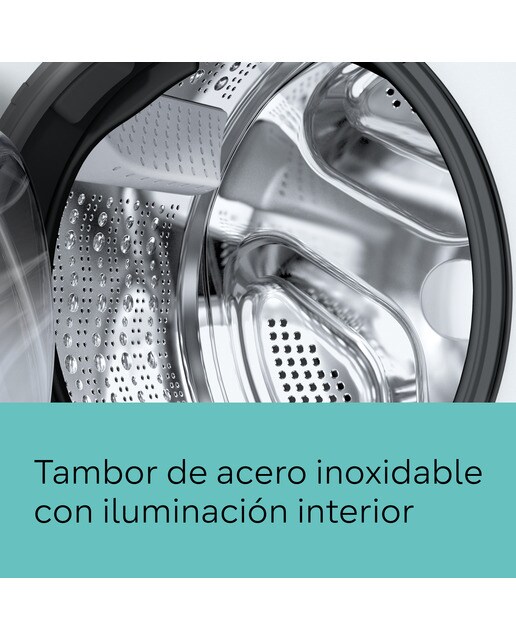 Máquina de Lavar e Secar Roupa Siemens WN54C2A0ES Carga Frontal i-Dos de 10,5/6 Kg e de 1400 rpm - Branco Branco-7