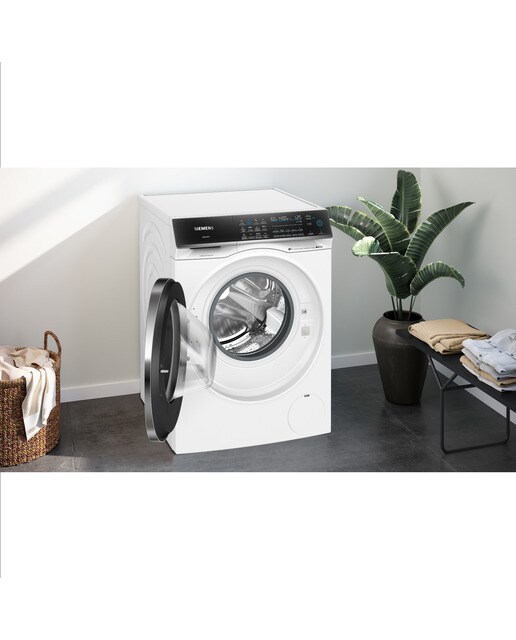 Máquina de Lavar e Secar Roupa Siemens WN54C2A0ES Carga Frontal i-Dos de 10,5/6 Kg e de 1400 rpm - Branco Branco-11