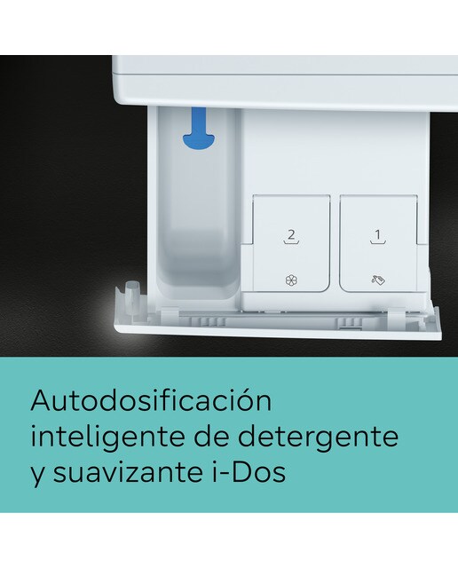 Lavadora secadora Siemens 10 kg/ 1.400 rpm - WN44G2A0ES Blanco-5