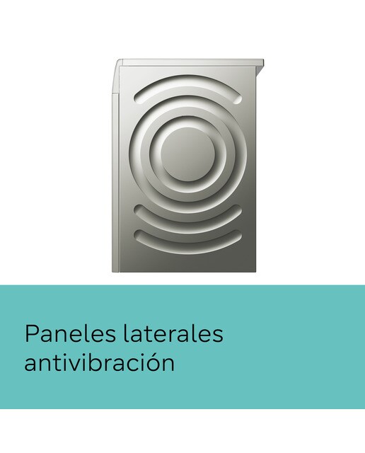 Lavadora Siemens 9 kg/ 1.400 rpm - WU14UT6KES Acero antihuellas-5