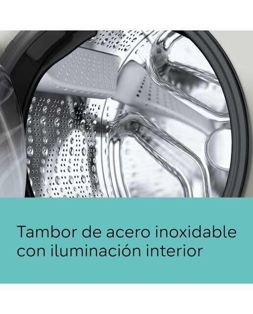 Lavadora Siemens 9 kg/ 1.400 rpm - WU14UT6KES Acero antihuellas-6
