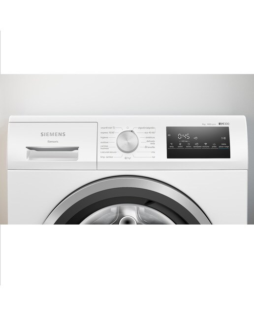 Máquina de Lavar Roupa Siemens iQ300 WM14N290EP Carga Frontal de 9 Kg e 1400 rpm - Branco Branco-4
