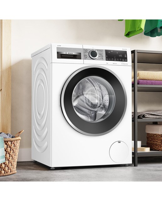 Lavadora Bosch 9 kg/1.400 rpm, dosificación automática i-DOS - WGG244F1ES Blanco-3