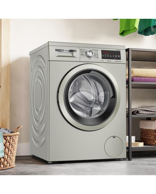 Máquina de Lavar Roupa Bosch Serie 6 WUU28T6KES Motor EcoSilence, Carga Frontal de 9 Kg e 1400 rpm - Silver Inox Aço inoxidável-3