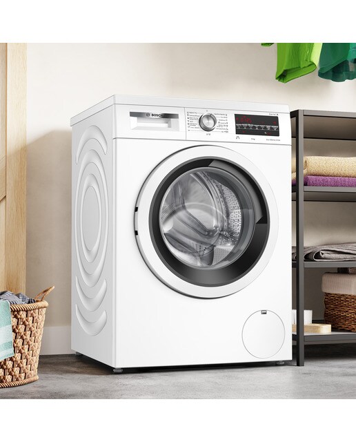 Máquina de Lavar Roupa Bosch WUU28T66ES Carga Frontal, Motor EcoSilence de 9 Kg e de 1400 rpm - Branco Branco-3