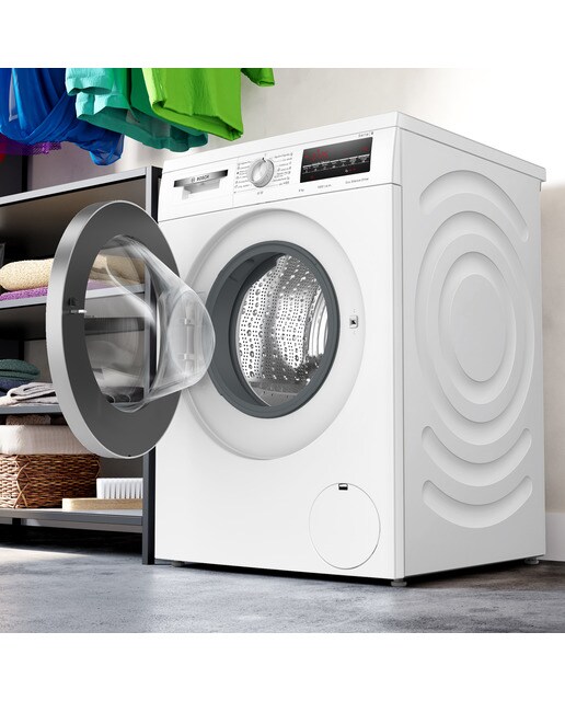 Lavadora Bosch 9 kg/ 1.400 rpm, motor EcoSilence - WUU28T67ES Blanco-4