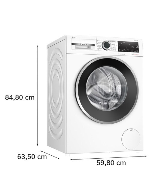 Lavadora secadora Bosch 10.5 kg/ 1400 rpm, dosificación automática i-DOS - WNG244A0ES Blanco-2