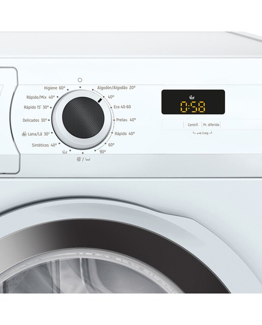 Lavadora Balay 8 Kg / 1200 rpm, motor Extrasilencio - 3TS283BA Blanco-3
