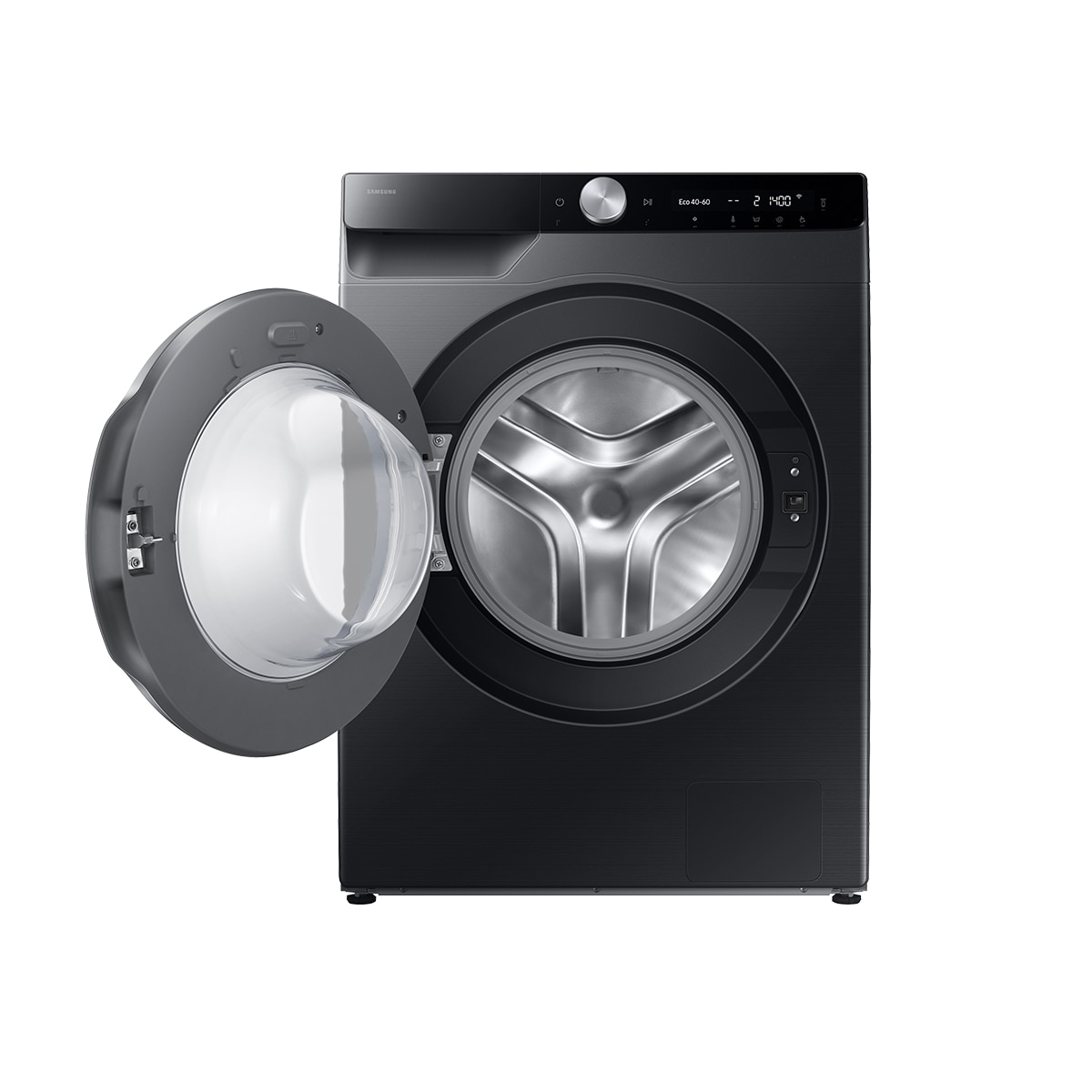 Lavadora Samsung 9kg con Autodosificación Clase A Negra WW90DG6U85LBU3 Negro-3