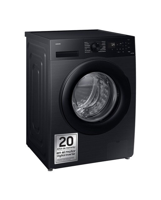 Lavadora Samsung 11kg Programa Super Speed 39 Clase A Negra WW11DG5B25ABEC Negro-1