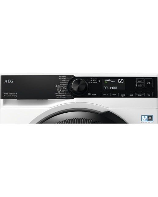 Lavadora AEG 10 kg/ 1.300 rpm, Aqua Control - LFR7314O4C Blanco-2